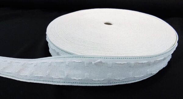 2 Pocket Pencil Pleat Curtain Heading Tape   50mm Wide  $1.50mt