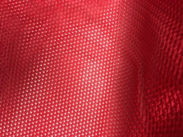 Sports Body Mesh  #11 Red - 100% Polyester  $12.00 Per Mt  160cm wide