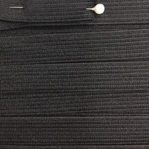 Elastic - Knitted 12mm Black - 1.20 Cents Per Metre