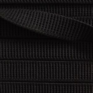 Elastic - Non Roll - 12mm Black - $2.90 Per Metre