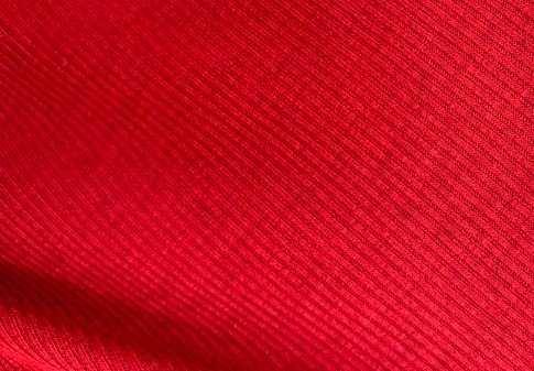 Red – Ribbed Knit – 80% Viscose, 20% Wool – 150cm Wide – $18.00 per mtr ...