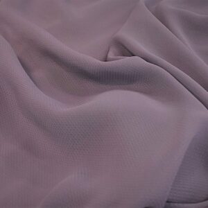 Pixie Aura - Dark Lilac (9) - 100% Polyester  - 140cm wide  $12.00 per mtr - Square Patterned Chiffon