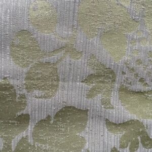 Curtaining - C20 - Lime Leaves and Silver Background - Very Striking ! - 100% Polyester - 150cm wide - $15.00 pm