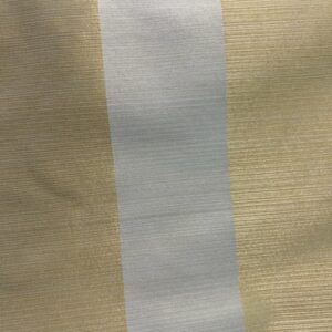 Curtaining - C45 - Wide Gold and Cream stripes - 100% Polyester - 148cm wide - $15.00 pm