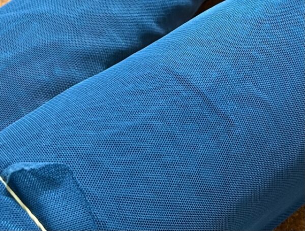 Body Mesh- #16 - Sea Blue - 100% Nylon - 150cm wide - $15.00 per mtr