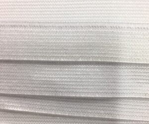 Elastic - Knitted - White - 10mm Wide - $1.10 per mtr