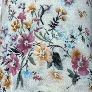 Floral Spray -(IB) Cream - 100% Polyester - 150cm wide - $16.00 per mtr