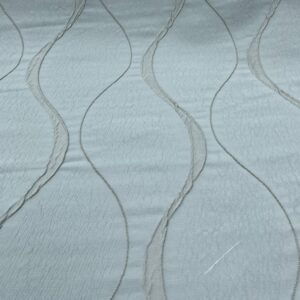 C100 - Curtaining - Chicane - Sea Monster - Large Teardrops of Sea Blue - 100% polyester - 140cm wide - $8.00 special