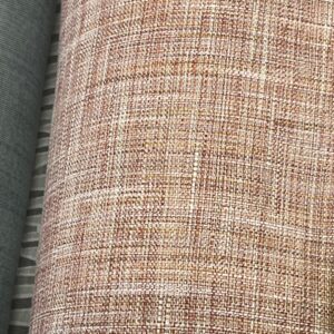 U96 - Harvest Mela Designer Range Upholstery - Burgundy, white and red cross weaves - 148cm wide -$15.00 per mtr