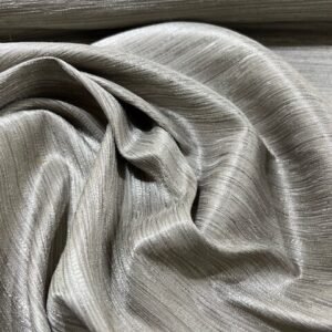 C159 - Curtaining - Dusky Pink - Champagne colouring with a textured slub - 100% Polyester - 144cm wide - $15.00 per mtr