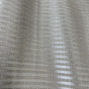 C181 - 2mm Copper Stripes - 100% Polyester thick Curtaining - 142cm wide - $15.00 per mtr