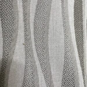 C192 - Curtaining - Tan Background with two toned Abstract long Waves - 100% Polyester - 142cm wide - $15.00 per mtr