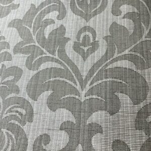 C6 - Curtaining - Sage Green - large Florette Pattern - 100% Polyester - 145cm wide - $15.00 per mtr