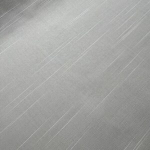 C231 - Curtaining - Thermal Backed - Cream with strong threaded Lines - 142cm wide - 100% Polyester - $15.00 per mtr