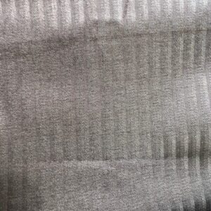 C241  - Curtaining - Thermal Backed - Dark Chocolate Brown, shiny 2mm lines - 100% Polyester - 147cm wide - $15.00 per mtr