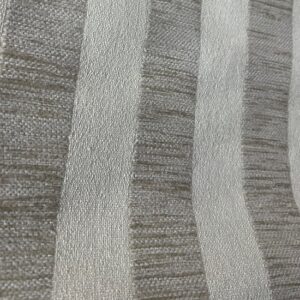 U133 - Upholstery - Butter Yellow Stripes - 100% Polyester - High and Low pile in stripes - Velveteen - 148cm wide - $15.00 per mtr