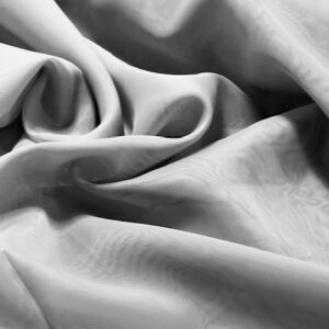 CS46 - 3 Mtr Wide / Drop Curtain Sheers - Soft Grey Organza - 100% Polyester - $30.00 per mtr