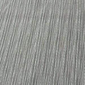 CS52 - 3 mtr wide / Drop Curtaining Sheer - Silver - Thin Embossed Stripes - 100% Polyester - $30.00 per mtr