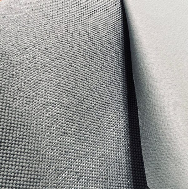 C242 - Dream Weaver - Slate - Triple Weave -  Blockout Curtaining / Lining - Grey textured with Grey Backing 100% Polyester - 150cm wide - $15.00 per mtr -