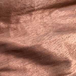 C245 - Curtaining - Silk Road Copper - Looks like Copper Dupion Silk but is 100% Polyester - 142cm wide - $15.00 per mtr