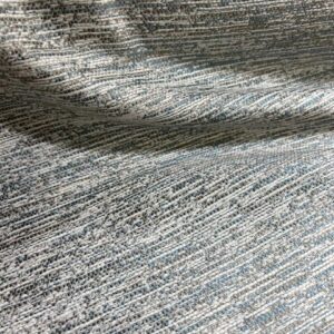 C247 - Curtaining - Finno Astro - Designer Range - Aqua and Grey Flecks on Light Grey Backing - 78% Polyester - 22% Cotton - 148cm wide - $20.00 per mtr