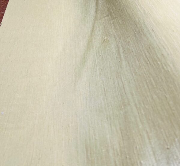 C263 - Curtaining - Silk Road Butter - Silk looking but 100% Polyester - Bright yellow / Lime - 142cm wide - $15.00 per mtr