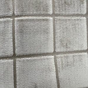 U172 - Upholstery - Caxton Champagne - 5cm Velveteen Squares in a champagne Colours - Designer Range Upholstery - 100% Polyester - 143cm wide - $20.00 per mtr