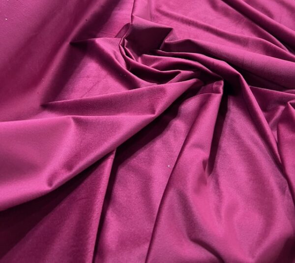 D37 - Maroon - Upholstery and Curtain Velvet - 100% Polyester - 150cm wide - NOW ONLY $20.00 per mtr