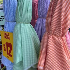 Seer Sucker - Gingham
