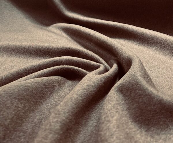 W20 - Wool Blend Jacketing - Teddy Brown - 80% Wool / 20% Polyester - 148cm wide - $39.00 per mtr