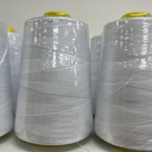5000 mtr Overlocking Thread -White -  100% Polyester - $8.99 each