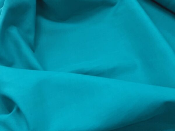 Poplin - Dark Teal - 65% Polyester / 35% Cotton - 1.15cm wide - $5.50 per mtr