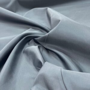 Dress Lining - #12 - Silver - 100% Polyester taffeta Lining -Double thickness - 1.12cm wide - $6.99 per mtr