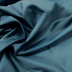Dress Lining - #13 - Dark Petrol - Blue / Grey - 100% Polyester taffeta Lining - 120cm wide - $6.99 per mtr