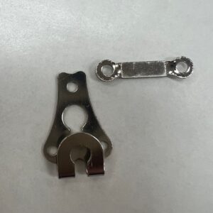 Trouser Slide / Bar - Silver - I size - 2 pieces per pack - $2.40 each