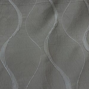 Curtaining  - (C) - Chicane - Deep Tan / Gold - Large Teardrops - 100% Polyester - 140cm wide - $8.00 special