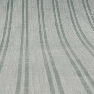 Curtaining (D) - Jade Green with embossed Stripes - 100% Polyester - 148cm wide - $8.00 Special