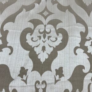 Curtaining  (H) - Gold on Gold Rosettes - 100% Polyester - 146cm wide - $8.00 special