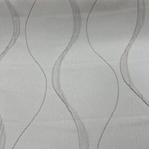 Curtaining (AA) - Chicane - Light Tan with a darker Edge around the teardrop - 140cm wide - 100% Polyester - $8.00 pm Special