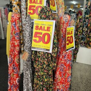 Patterned Stretch Lace - CLEARANCE NOW $5.00 PER MTR