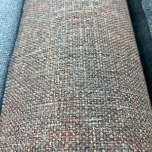 U352 - Upholstery - Weave Clay - Heavy weave of Terracotta Tones - 140cm wide - 90% Polyester / 10% Linen - $20.00 per mtr