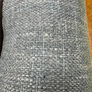 U353 - Upholstery - Weave Fossil - Heavy Weave of Grey with a light Blue thread - 140cm wide - 90% Polyester / 10% Linen - $20.00 per mtr