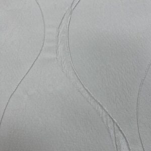 Curtaining -(BB) - Chicane - Winter White - Teardrops - 140cm wide - 100% Polyester - $8.00 pm special