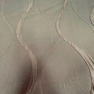 Curtaining (EE) - Chicane - Bronze teardrops - 140cm wide - 100% Polyester - $8.00 pm special