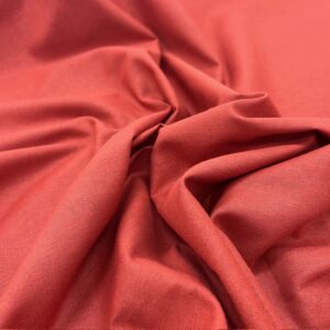 Q20 - Linen / Cotton Blend - Burnt Orange - 50% Linen / 50% Cotton - 155cm wide - $18.00 per mtr