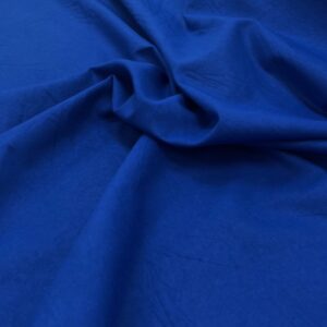 Q46 - Linen / Cotton Blend - Royal Blue - 50% Linen / 50% Cotton - 155cm wide - $18.00 per mtr