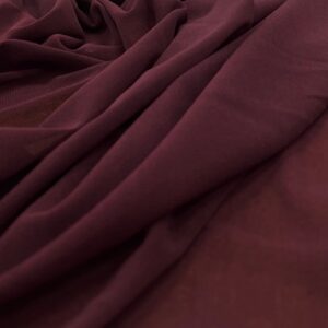 Body Mesh - #39 - Deep Plum / Burgundy - 130cm wide - 100% Nylon Fine Mesh - $12.00 per mtr