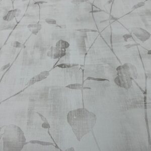 C455 -"NEW"- Triple Weave Curtaining / Lining - Linfield Sepia - Patterned Leaves in Shades of Tan - 100% Polyester - 153cm wide