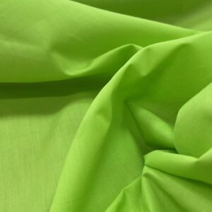 Poplin - T2134 - Lime - 65% Polyester / 35% Cotton - 1.15cm wide - $5.50 per mtr