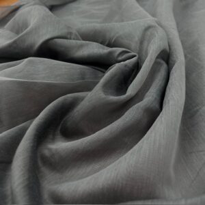 CS153 - 3 mtr Wide / Drop Curtain Sheer - Dark Grey - 100% Polyester - $30.00 per mtr